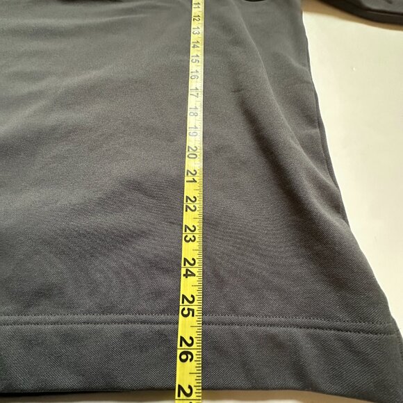 FJ FootJoy Dryjoys Golf Jacket NBC Logo 1/2 Zip Men's M Gray & Lt. Blue Jacket - Picture 7 of 9